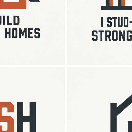 I Build Strong Homes logo